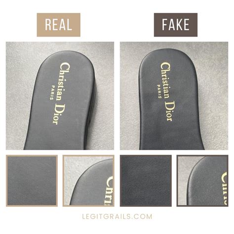 dior slides real vs fake|how much are Dior slides.